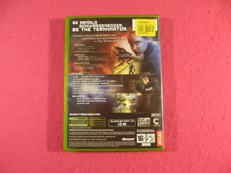 Terminator 3: Rise of the Machines XBOX PAL Svensksålt