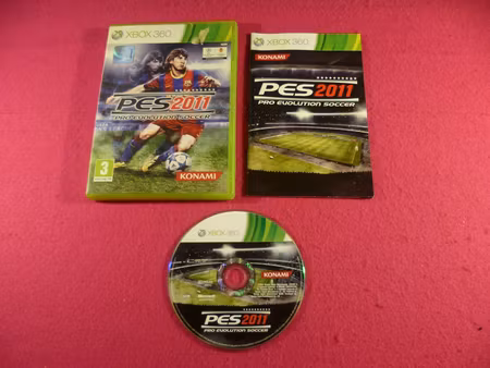PES Pro evolution Soccer 2011 Xbox 360 PAL Nordisk Utgåva