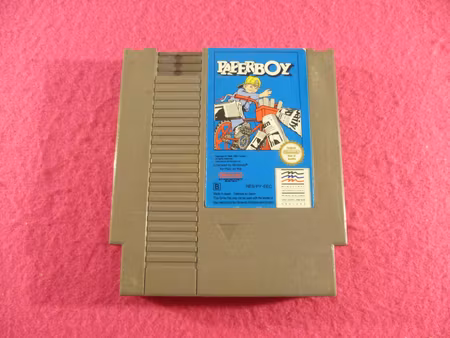 Paper Boy NES PAL B SCN