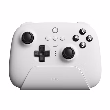 (Nytt) 8BitDo Ultimate Bluetooth Controller White / Vit - Nintendo Switch