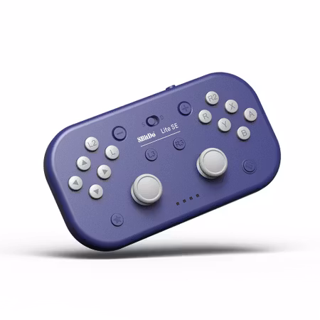 (Nytt) 8BitDo Lite SE Bluetooth Gamepad Purple / Lila