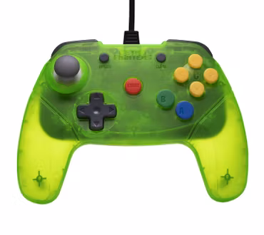 (Nytt) Retro Fighters Brawler64 - Extreme Green Limited Edition N64 Nintendo 64