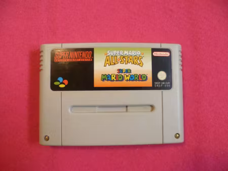 Super Mario All-Stars Super Mario World SNES Super Nintendo EUR