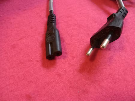 Elkabel / Strömsladd PS2 Xbox 2 pin