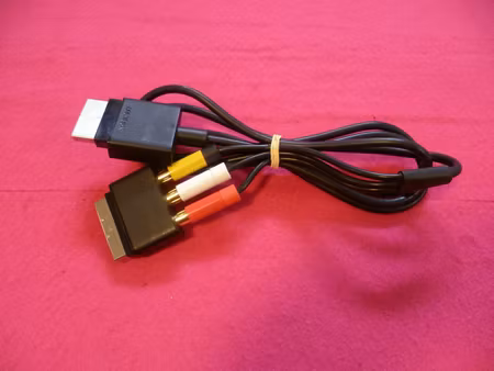 Xbox 360 Original bildkabel Komposit /  AV Scart kabel