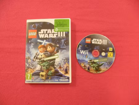 Lego Star Wars 3 - The Clone Wars Nintendo Wii PAL Nordisk Utgåva