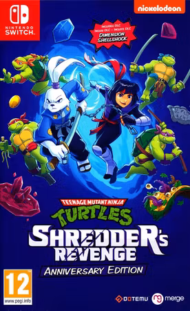(Nytt) TMNT Turtles: Shredders Revenge - Anniversary Edition - Nintendo Switch