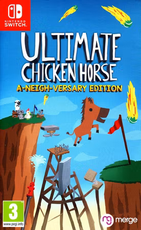 (Nytt) Ultimate Chicken Horse: A-Neigh-Versary Edition - Nintendo Switch