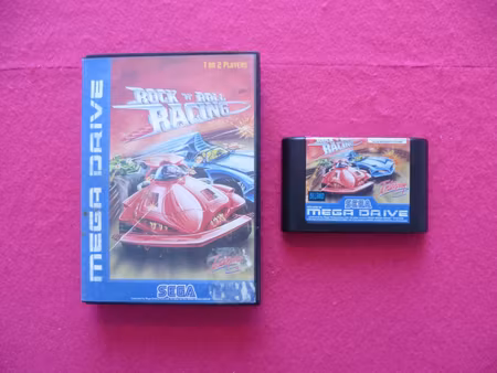 Rock N Roll Racing Sega Mega Drive Svensksålt
