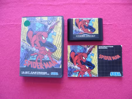 Spider-Man Sega Mega Drive Svensksålt
