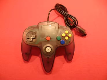 (Nytt) Teknogame Classic Controller: Clear Purple - Nintendo 64