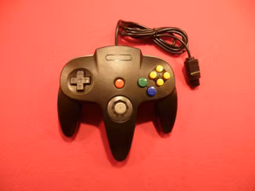 (Nytt) Teknogame Classic Controller: Svart - Nintendo 64