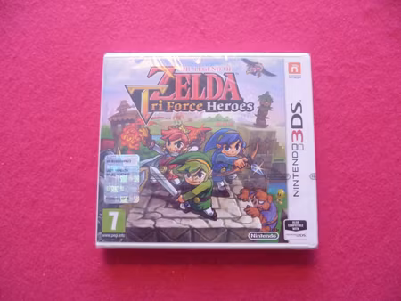 The Legend of Zelda - Tri Force Heroes Nintendo 3DS INPLASTAD