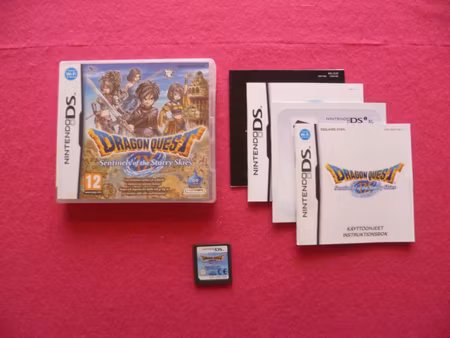 Dragon Quest IX Sentinels of the Starry Skies Nintendo DS NDS Svensk Utgåva