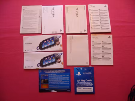 Playstation PS Vita Konsol Wifi Crystal Black PCH-1004 Nordisk Utgåva