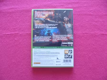 DMC Devil May Cry XBOX 360 PAL Nordisk Utgåva