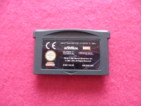 Spider-Man 3 Game Boy Advance UKV