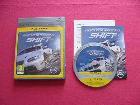 Need for speed Shift PS3 Playstation 3 Nordisk Utgåva