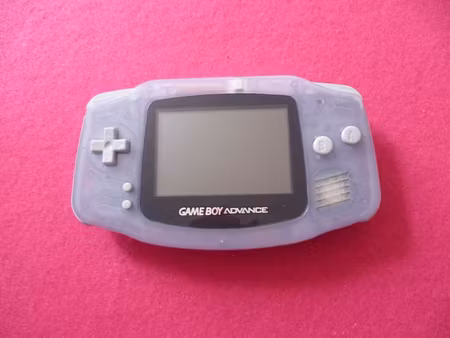 Game Boy Advance Konsol Transparent Inkl. Väska