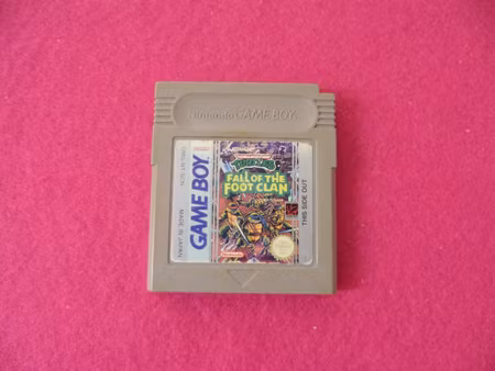 Turtles - Fall of the foot clan GAme Boy SCN