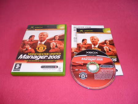 Manchester United Manager 2005 XBOX PAL