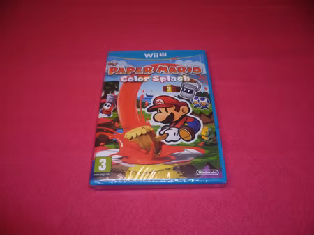 Paper Mario Color Splash Nintendo Wii U INPLASTAD