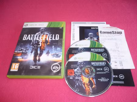 Battlefield 3 Xbox 360 PAL Svensk Utgåva