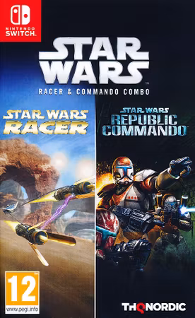 (Nytt) Star Wars: Racer & Commando Combo Nintendo Switch INPLASTAD