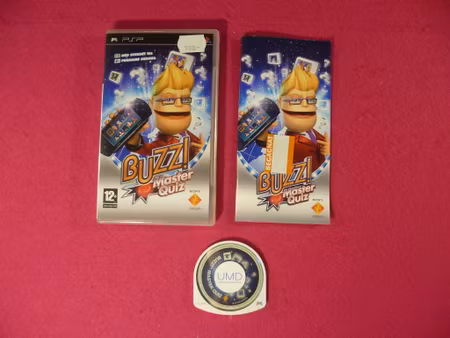Buzz! Master Quiz PSP Svensksålt