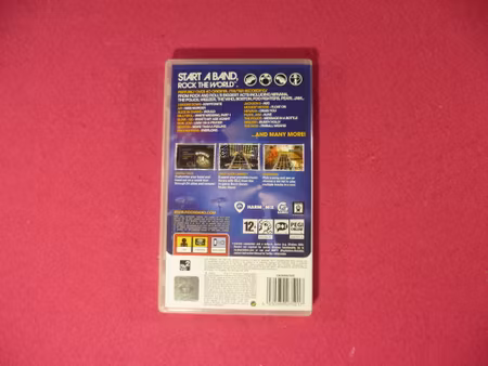 Rock Band Unplugged PSP