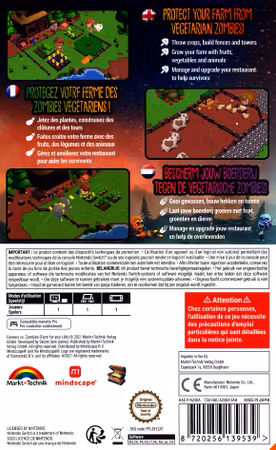 (Nytt) Farmers Vs. Zombies - Nintendo Switch