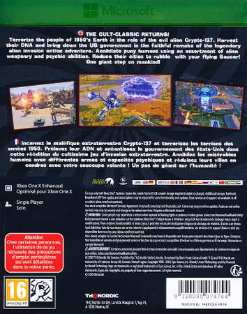 (Nytt) Destroy All Humans - Xbox One