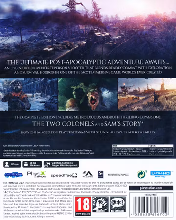 (Nytt) Metro Exodus - Complete Edition PS5 Playstation 5