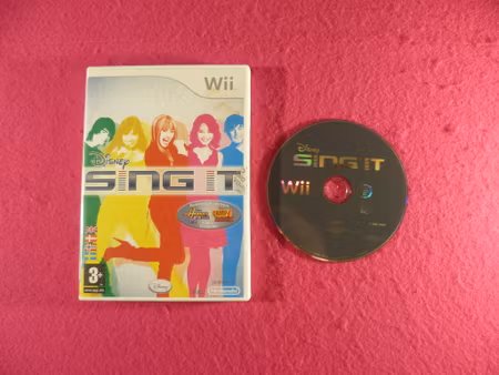 Disney Sing It - Nintendo Wii PAL Nordisk Utgåva