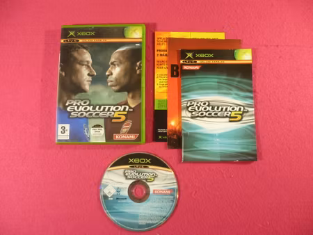 Pro Evolution Soccer 5 XBOX PAL Nordisk Utgåva