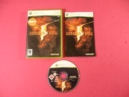 Resident Evil 5 Xbox 360 PAL Nordisk Utgåva