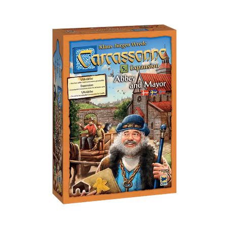 Carcassonne - Abbey and Mayor (Expansion 5) (SVE)