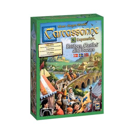 Carcassonne – Bridges, Castles & Bazars (Expansion 8) (SVE)