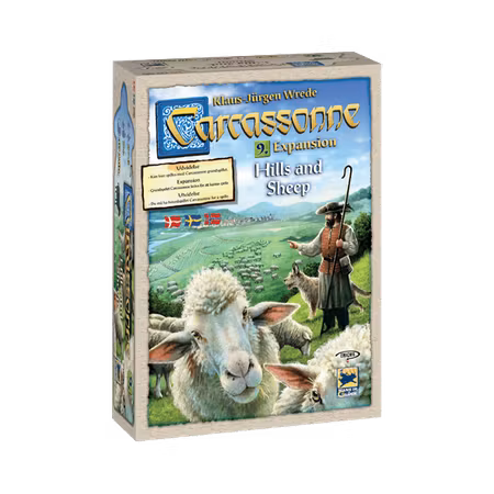 Carcassonne – Hills & Sheep (Expansion 9) (SVE)