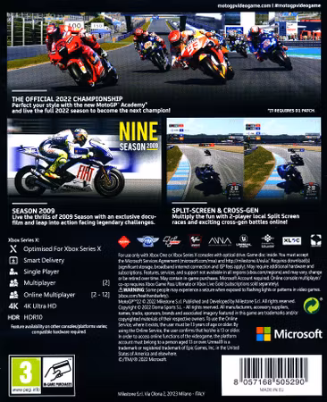 (Nytt) MotoGP 22 - Day one edition Xbox Series X / Xbox One