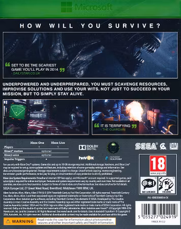 (Nytt) Alien Isolation - Xbox One