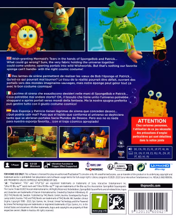 (Nytt) Spongebob Squarepants: The Cosmic Shake - PS5 Playstation 5
