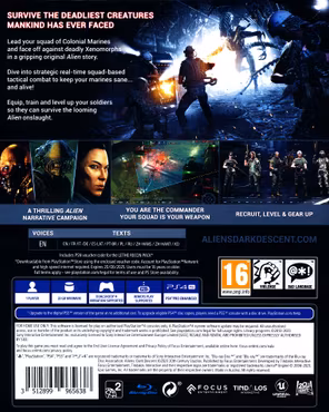 (Nytt) Aliens: Dark Descent - PS4 Playstation 4