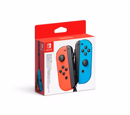 (Nytt) Nintendo Switch Joy-Cons - Neon Red / Neon Blue