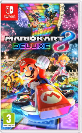 (Nytt) Mario Kart 8 Deluxe - Nintendo Switch (UK4 / Bergsala)