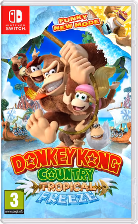 (Nytt) Donkey Kong Tropical Freeze - Nintendo Switch (UK4 / Bergsala)