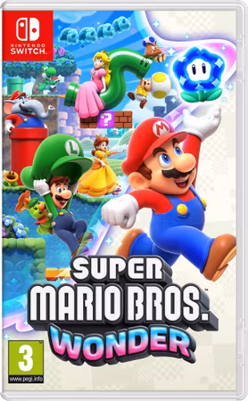 (Nytt) Super Mario Bros. Wonder - Nintendo Switch (UK4 / Bergsala)