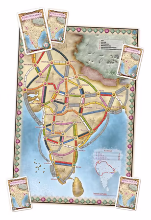 Ticket to Ride India (Expansion 2)