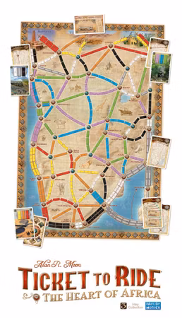 Ticket to Ride – The Heart of Africa (Expansion 3)