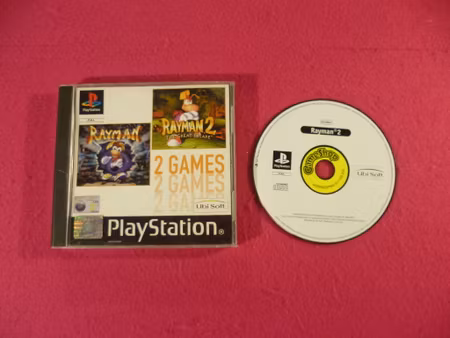 Rayman 2 games (OBS! Endast Rayman 2 medföljer) - PSone Playstation 1 PAL